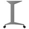 Hirsh Commercial Desks, 60 in W, 28.75 in H, Steel, Laminate Top, Arctic Silver / White 24373 - alternate 3